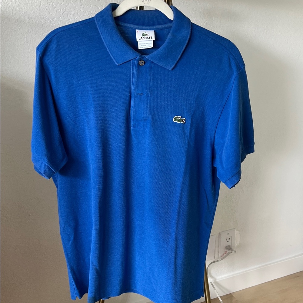 Lacoste Men's Royal Blue Short-Sleeve Polo